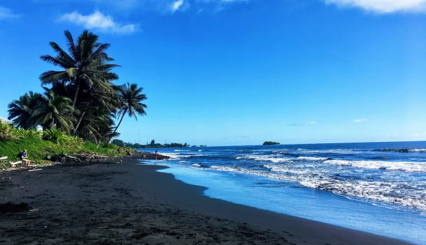 Black Sand Beaches